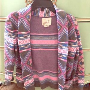 Peek Shawl Collar Cartigan